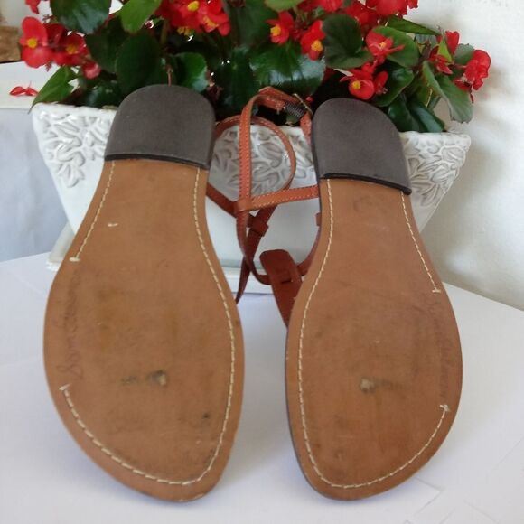 Sam Edelman T strap multicolor sandals - Picture 4 of 6